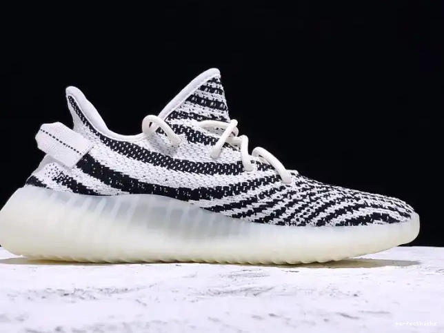 Adidas Yeezy Black Boost White V2 CP9654 350 Zebra 0529